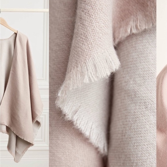 NWT!  Sold as Set of 2!  Reversible Poncho and Blouse! - Picture 6 of 16